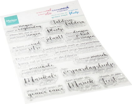 &nbsp; Clear Stamp Falderie Faldera &nbsp;CS1173&nbsp;