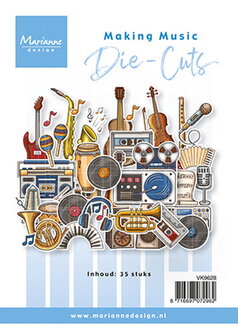 &nbsp; Diecuts - Making music (35) &nbsp;VK9628&nbsp;