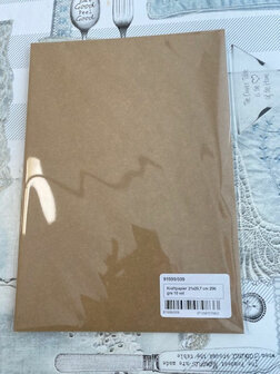 &nbsp; Kraftpapier 21x29,7 cm 290 grs 10 vel &nbsp;91999/009&nbsp;