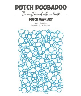 Dutch Mask Art -DDBD - Water Bubbles A5 470715181