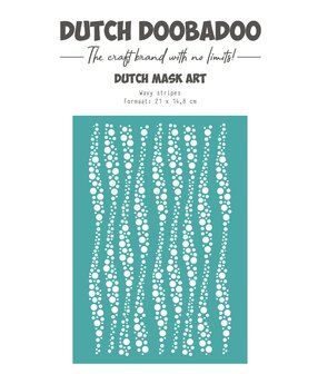 Dutch Mask Art - DDBD - Wavy Stripes A5 470715037
