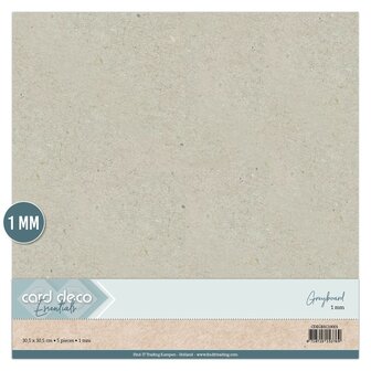 Greyboard 1 mm - 30,5 x 30,5 cm CDEGBSC10001
