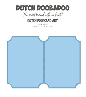 Fold Art - DDBD - 2-luik ticket A4 470784383