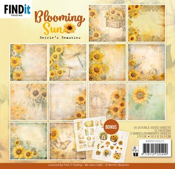 Paperpack - Berries Beauties - Blooming sun 20 x 20 cm BBPP10023