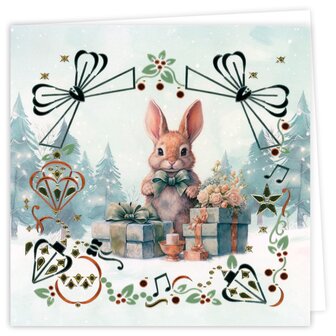 Dot and Do Cards 29 - Berries Beauties - Emerald Christmas Animals DODOPP029