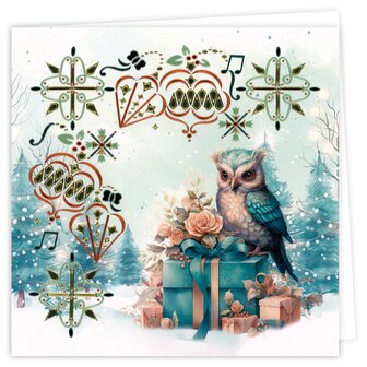 Dot and Do Cards 29 - Berries Beauties - Emerald Christmas Animals DODOPP029