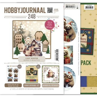 SET Hobbyjournaal 248 - Christmas Color Pack SETHJ248
