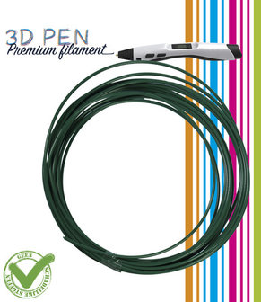 3D Pen filament - 5M - donkergroen