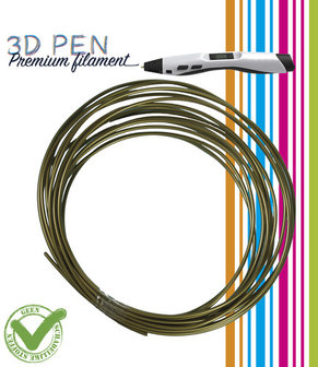 3D Pen filament - 5M - goudbrons