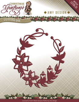 Christmas Greetings -  Christmas Greetings Ornament - ADD10068