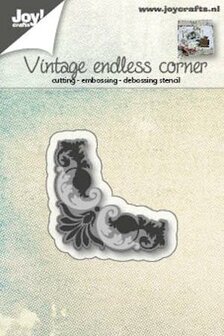 Joy Crafts - Joy! stencil hoekje endless vintage 6002/0561