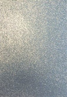 Foam GLITTER 22x30 cm zilver