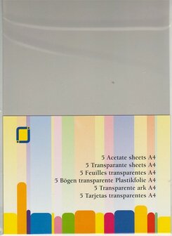 Transparante sheets Mica A4