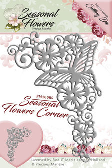 Seasonal Flower -  Die - Corner