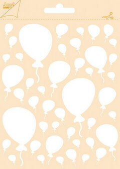 Joy! stencil ballonnen 6002/0624