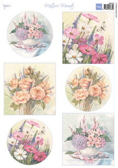 Marianne design, knipvel Mattie&#039;s wild flowers MB0164