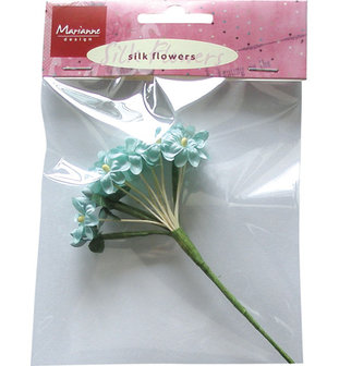 Silk Flowers - Blue -Marianne design