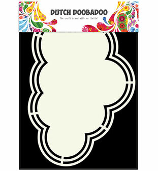 Dutch Doobadoo - Shape Art  A5 Cloud