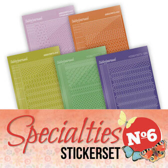 Hobbydots sticker - Stickerset Specialties 6