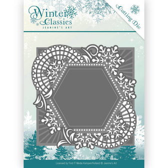 Die - Jeanine&#039;s Art - Winter Classics - Mosaic frame JAD10015