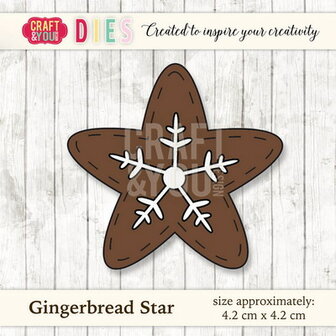 CYD die Gingerbread star