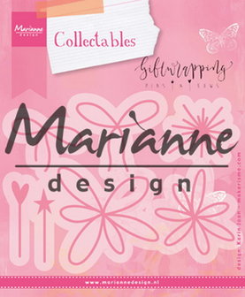 Marianne desgn, Collectables Giftwrapping - Karen&#039;s pins &amp; bows