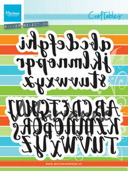 Marianne desgn - Craftables stencil brush alphabet