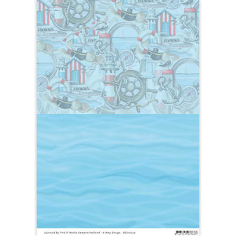 Backgroundsheets - Amy Design - Maritime 10030
