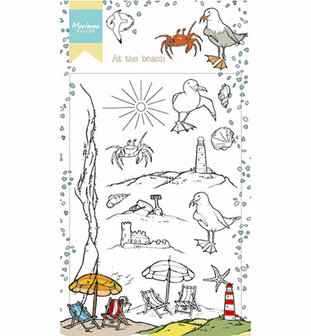 Marianne design, Clear Stamp HT1622 - Hetty&#039;s At the beach
