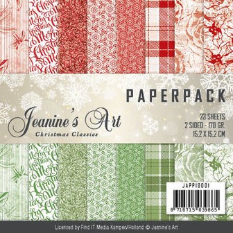 Paperpack - Jeaninnes Art - Christmas Classics