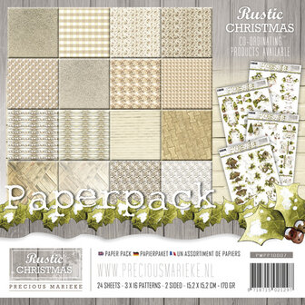 Paperpack - Precious Marieke - Rustic Christmas