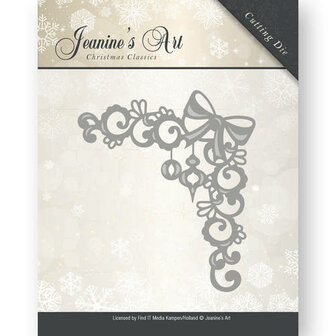 Die - Jeaninnes Art - Christmas Classics - Ornament corner JAD10009