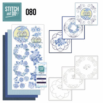 Stitch &amp; do -  80 - Vintage Bloemen