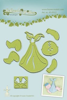 LCR45.0522 Lea bilitie&reg; Baby snij en embossing mal