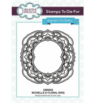 Creative Expression - UMS825 - Michelle's Floral Ring