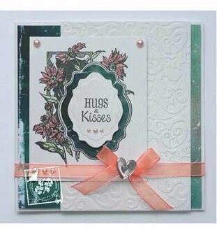 Joy! crafts - Clearstamp - Bloem met lijstje - 6410/0383