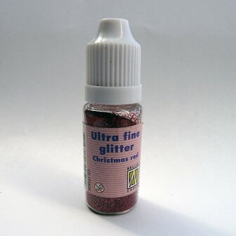 Nellie - ultra fine glitter - Darkred GLIT005
