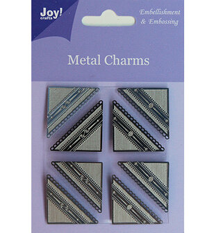 Joy! crafts - Metal Charms - Hoekjes - 6350/0105