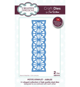 Creative Expressions - Petite Striplet - Jubilee - CED1619