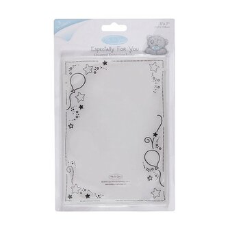 MTY 515002 embossing folder 5&quot;x7&quot; swirls