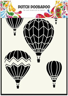 Dutch Doobadoo, DDBD Dutch - Mask Art - Airballoons multi A5