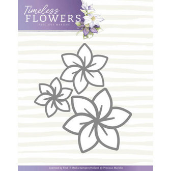 Dies - Precious Marieke - Timeless Flowers - Clematis Trio PM10123