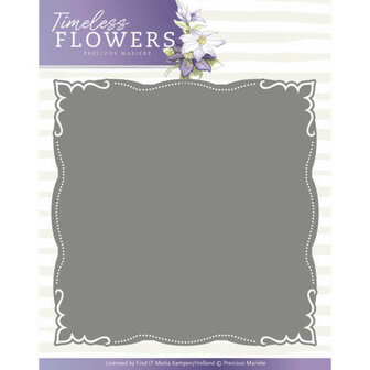 Dies - Precious Marieke - Timeless Flowers - Frame Layered Dies PM10124