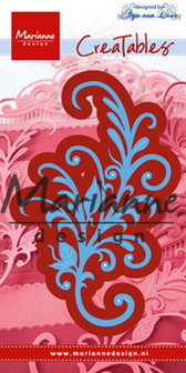 Creatables stencil Anja&#039;s floral ornament &nbsp;LR 0526&nbsp;