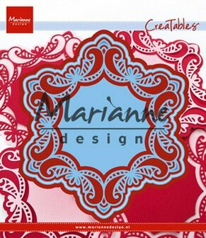 Creatables stencil royal frame &nbsp;LR0530&nbsp;