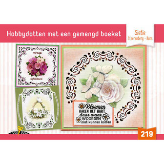 Hobbydols 219 Met een gemengd boeket - Sietie Steerenberg - Bons HD219