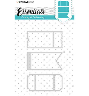 STENCILSL100 - Embossing Die Cut Stencil Essentials nr.100