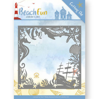 Dies - Jeanine&#039;s Art - Beach Fun - Beach Frame JAD10038