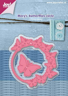 &nbsp; Joy! stencil Mery&#039;s vlinders &nbsp;6002/1075&nbsp;