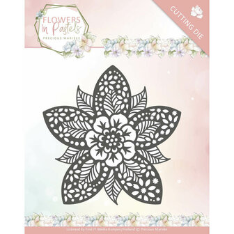 Dies - Precious Marieke - Flowers in Pastels - Reverse Flower PM10135